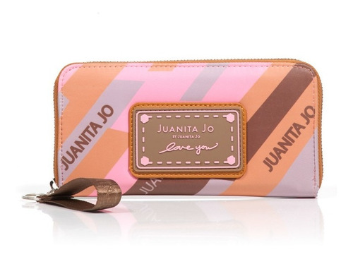 Billetera Juanita Jo 30102 Puff Nova Mediana Estampada