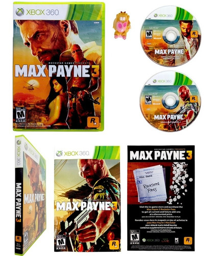 Max Payne 3 Xbox 360 En Español  (Reacondicionado)
