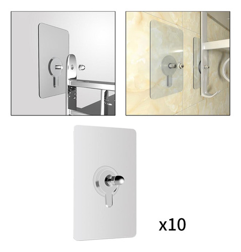 Adhesive Nails Wall Hooks Heavy Duty Stick On Door Nail 12mm