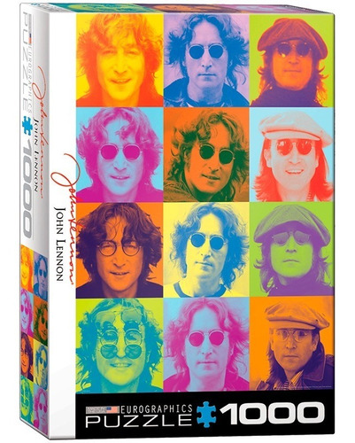 John Lennon Collage Rompecabezas 1000 Piezas Eurographics