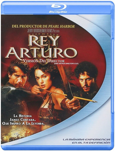 El Rey Arturo (2004) Blu Ray Clive Owen Película Nuevo