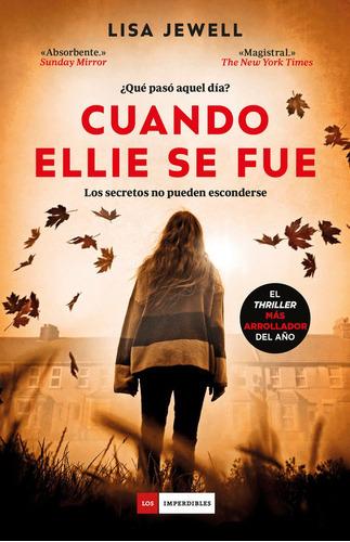 CUANDO ELLIE SE FUE, de Jewell, Lisa. Editorial Duomo ediciones, tapa blanda en español