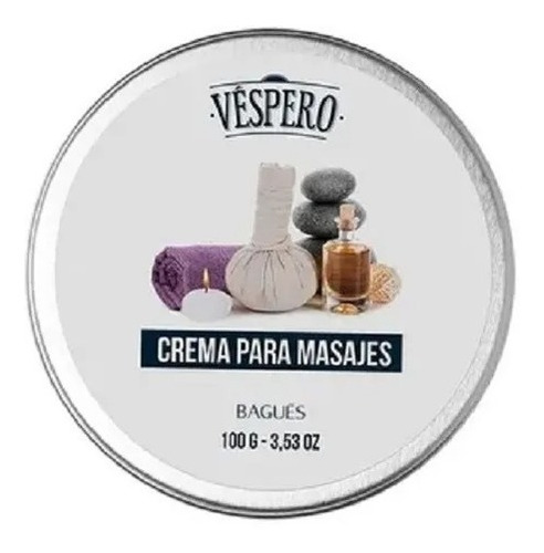 Crema Para Masajes Neutra Sin Perfume Véspero Bagués