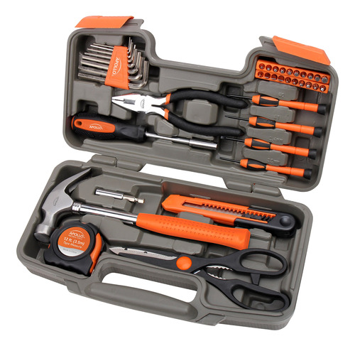 Set Juego De Herramientas Apollo 39 Piezas Dt9706 - Naranja