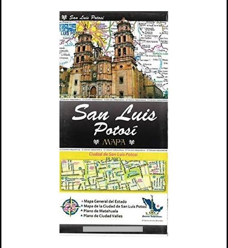 Libro: Mapa De San Luis Potosí, México, Estado Y Ciudades En