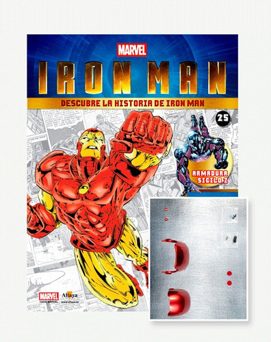 Revista Construye Tu Iron Man #25 D Agostini