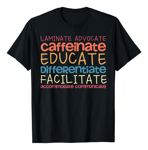 Polera De Colaboración Laminada Para Profesores De Educaci