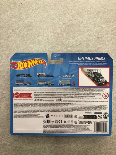 Hot Wheels Transformers Optimus Prime Truck Fleet N/a (Usado)