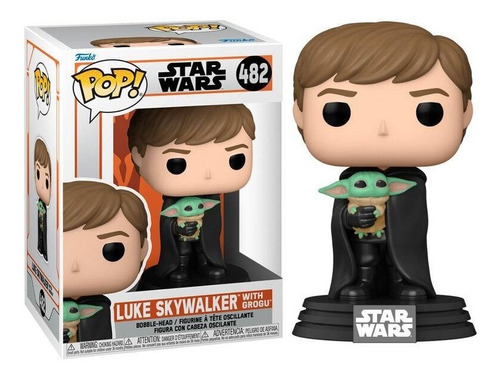 Funko Pop! Luke Skywalker With Grogu (482)