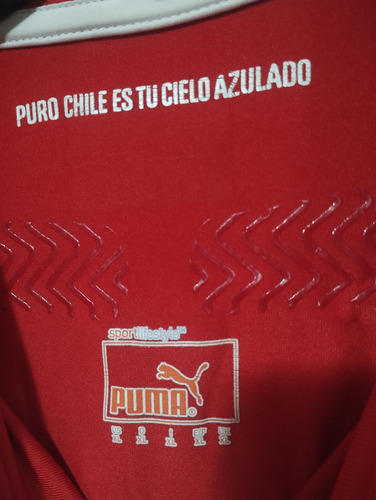 Camiseta Selección De Chile Año 2014 Versión Pro Power Cell (Usado)