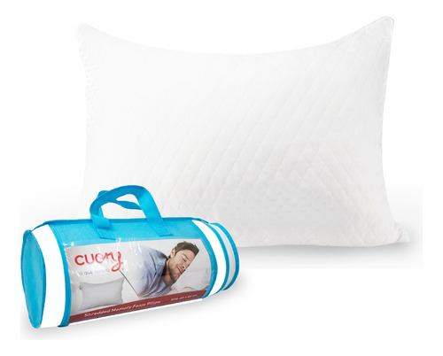 Almohada Memory Foam Estándar Gel Ajustable Cómoda Suave