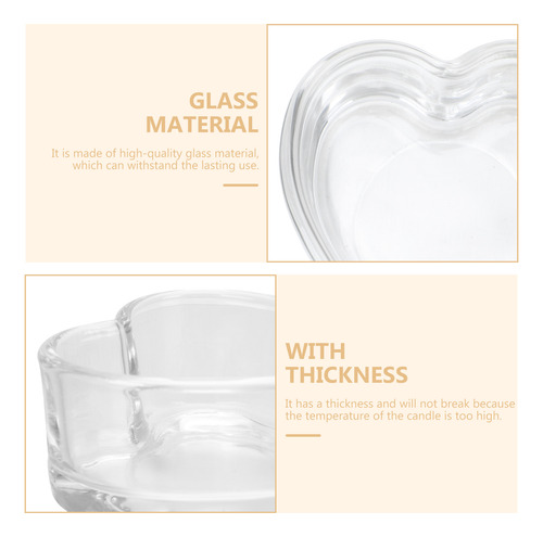 Adorno Para Portavelas De Uso Doméstico, Cristal Exquisito,