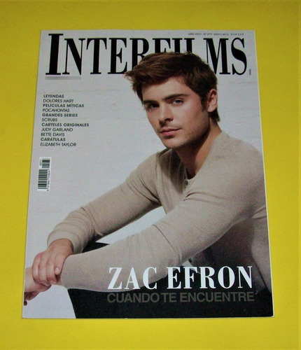 Zac Efron Revista Interfilms España 2012