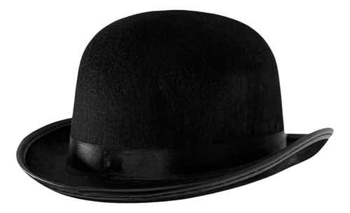 Sombrero Bombin Fieltro Accesorio O Disfraz Calidad Y Precio Negro Único Fieltro