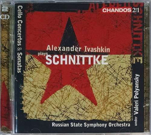 Cd Schnittke Cello Concertos Sonatas  Ivashkin Polyansky 2cd