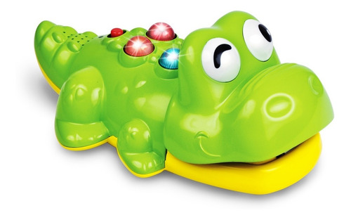 Imagen 4 de 10 de Cocodrilo Con Luz Y Sonido Interactivo Winfun Jeg 0699-nl
