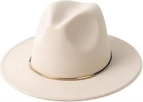 Hudanhuwei Sombreros Fedora Mujer Con Hebilla Cinturón Gorra