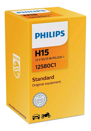 Lampara Philips Halogena H15 12v 55/15w
