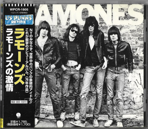 Ramones Cd Ramones Cd Japones Obi Japan Max_wal