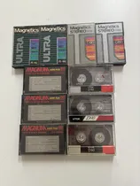 Comprar Lote De 10 Cassettes Magnetics Magnum Tdk Audio Vintage