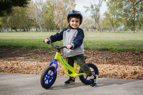 Bicicleta Camicleta Slp Max R12 Sin Pedales Balanceo Niños Color Amarillo