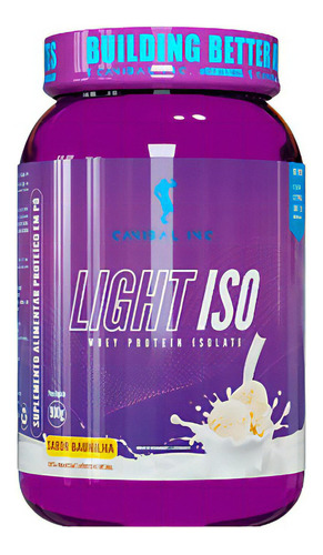 Whey Protein Isolado Light Iso Pote 900g - Canibal Inc. Sabor Baunilha 