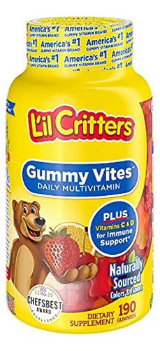 Lil Critters Gummy Vites Daily Kids Gummy Multivitamin: Vita