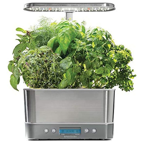 Aerogarden Harvest Elite - Jardín Interior Con Luz Led De Cu