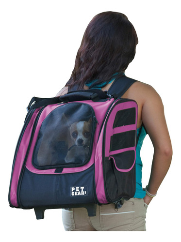 Pet Gear I-go2 Mochila Con Ruedas, Transportador De Viaje, A