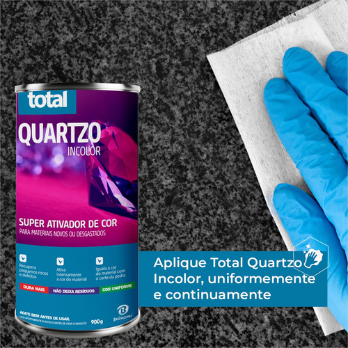 Total Quartzo Incolor + Limpador Sujeiras Difíceis