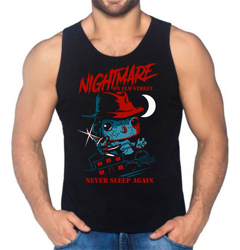 Camiseta Esqueleto Freddy Krueger  Serie Pop Manga Sisa