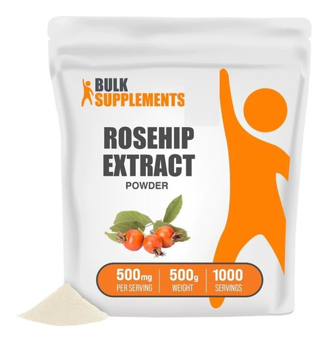 Bulk Supplements | Extracto Rosa Mosqueta | 500g | 1000 Por