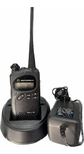 Radio Motorola Pro2150 Cargador Con Batería Nueva