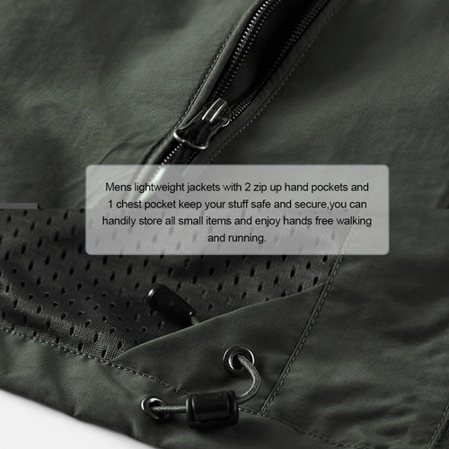 Rompevientos Para Hombre, Estilo Militar, Chamarra Moda