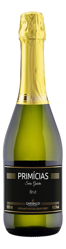 Espumante Brasileiro Branco Brut Primícias Serra Gaúcha Garrafa 660mlPrimícias adega Garibaldi 660 ml