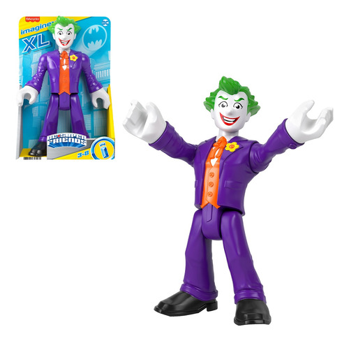 Imaginext Dc Super Friends Figura The Joker Xl