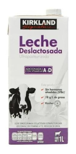 Leche Deslactosada Kirkland 1lt