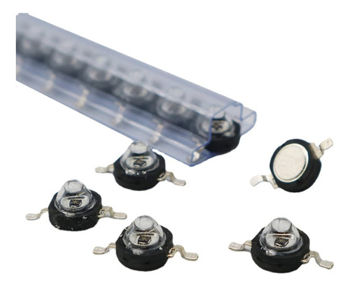 Mavaro 50pcs 3w Infrarrojo Ir Alta Potencia Leds Emisor Cctv