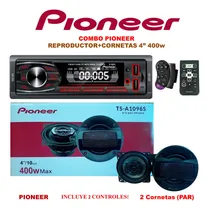 Comprar Combo Reproductor Pioneer + Corneta Pioneer 4 Pulgadas