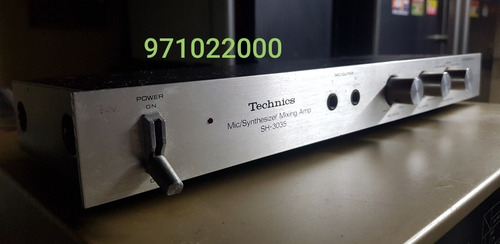 Imagen 5 de 5 de Reverberador Karaoke Mixer De Audio Technics Sh-3035