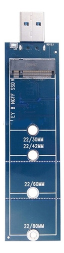 # Adaptador Nvme M.2 Ssd A Usb3.0 Convertidor De Disco Duro