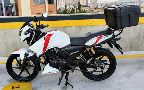 Tvs Apache Rtr 160, Color Blanca, 2 Valvulas