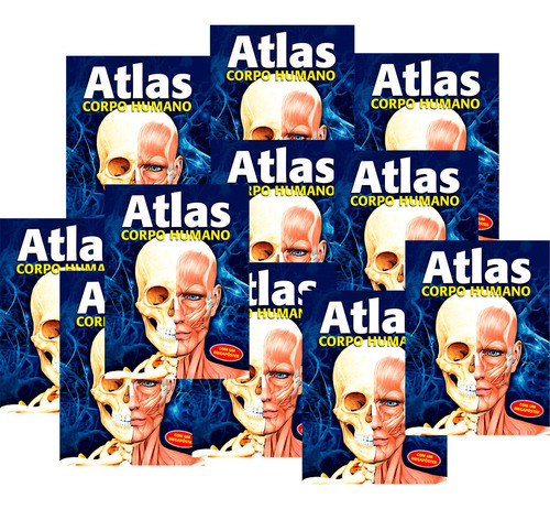 Atlas Do Corpo Humano, De Alberto Pasquantonio. Editorial Ciranda Cultural, Capa Mole Em Português, 2020