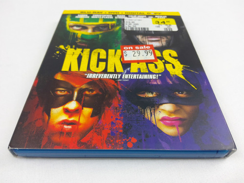 Pelicula Blu-ray - Kick-ass - Combo - 3 Discos + Slipcover