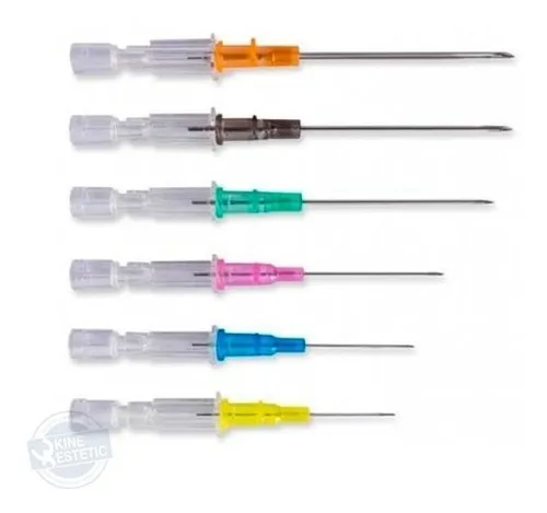 Piercing Catéter X 10 U. Aguja Colocación Joyas 18 G