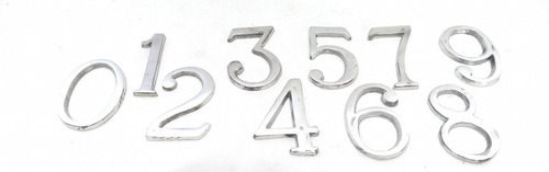 Números Domiciliarios X 3 Unid Números Casas Números 6 Cm 