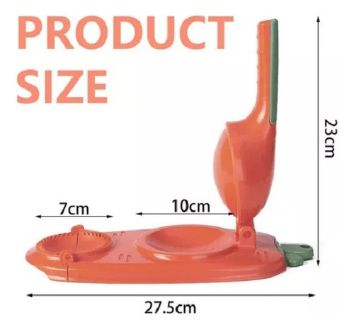 Máquina Para Hacer Dumplings O Empanadas 10cm Rosa