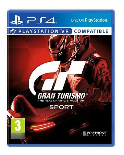 Gran Turismo Sport Gt Vr Ps4 Fisico Sellado Nuevo Original