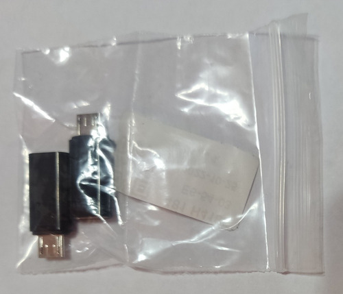 Imagen 3 de 4 de Adaptador Otg Tipo C Hembra A Micro Usb Macho / Pack X 2