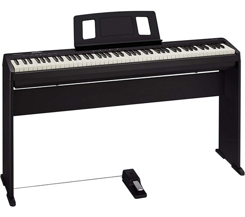 Roland Fp10 Piano Digital 88 Teclas Negro Con Mueble Kscfp10